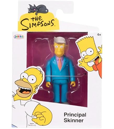 Amazon.com: The Simpsons Action Figures 2.5 Inch Kearney : Toys